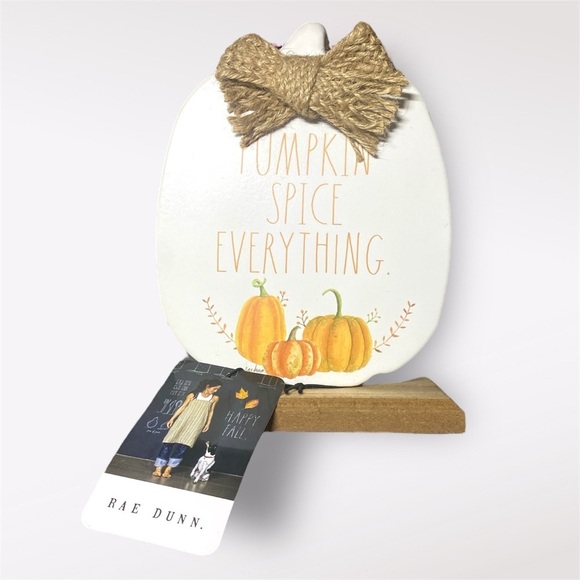 Rae Dunn Other - Rae Dunn Pumpkin Spice Everything Home Accent Table Decor
